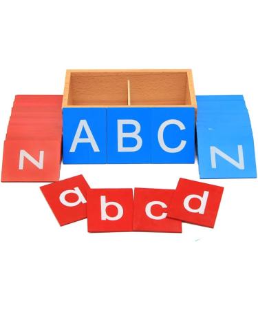 Buy Woorea Montessori Sandpaper Letters - Educational Toys for 3 Year Olds | Early Learning Montessori Toys for Kids - Buy Online on SooperMarket.com