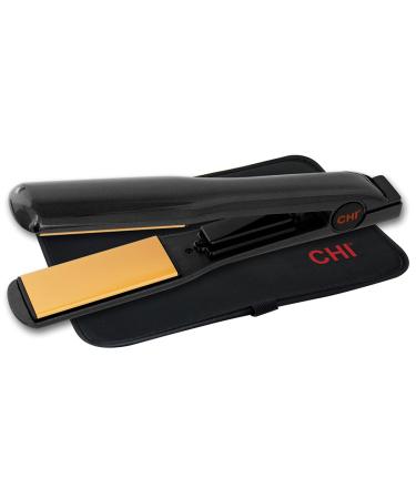 CHI Classic Tourmaline Ceramic Hairstyling Iron 1.5 in Onyx Black - Professional Hair Straightener - Buy Online on SooperMarket.com