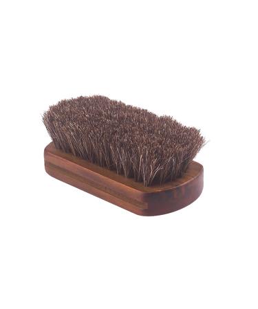 Horsehair Shoe Polish Brush Shine Brush Horse Hair Leather Cleaning Brush Leather Care Tools for Polishing Shoes Clothes Handbags