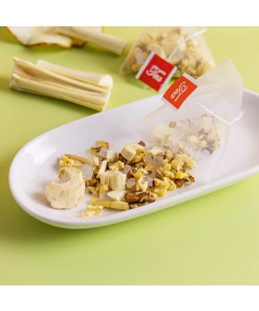 Enming Bamboo Cane Rock Sugar Pear Tea 300g - Natural and Refreshing Tea Blend - Buy Online on SooperMarket.com