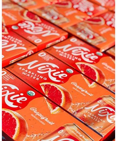 Nixie Organic Grapefruit Sparkling Water 12 Fl Oz - 8 Pack | Refreshing & Bubbly - Buy Online on SooperMarket.com