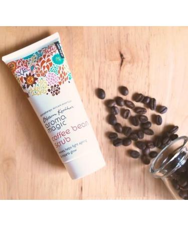 Aroma Magic Coffee Bean Face Scrub - Deep Cleansing Exfoliator with Shea Butter | Revive Tired Skin | Anti-Aging Formula | 3.38 Fl Oz (100ml) - International Shipping - Buy Online on SooperMarket.com