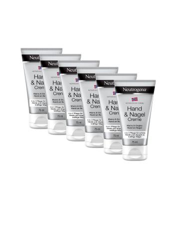 Neutrogena Norwegian Formula Hand & Nail Cream 6x 75ml