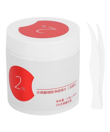 Cotton Pads for Acne Removal Deep Cleansing Pore Strips 2% Salicylic Acid Blackhead Acne Removal Cotton Pads Facial Cleansing Repair Wipes