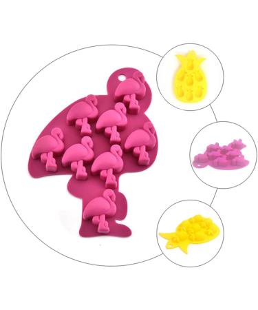 BIUDECO 4pcs Silicone Ice Mold Silicone Molds Cookie Baking Ice- Making Molds Cake Molds Ice Tray Pudding - Buy Online on SooperMarket.com