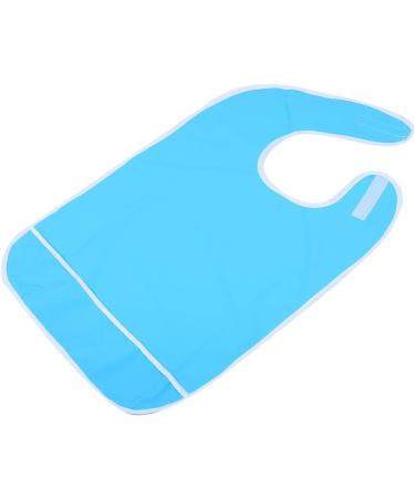 Portable Bib Adult Bib for the Elderly Patient Adult People Who Cannot Take Care of Themselves 18*14*2cm Sky Blue 45*65cm - Buy Online on SooperMarket.com
