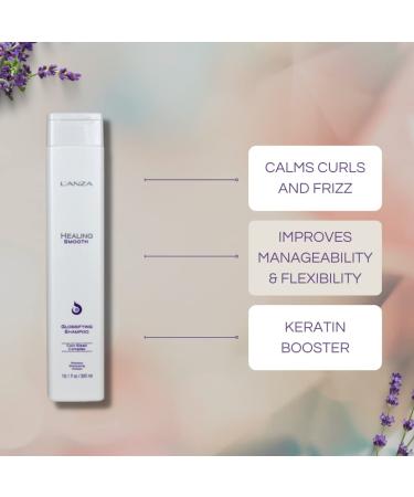L'ANZA Healing Smooth Glossifying Shampoo - Nourishing, Repairing, & Boosting Hair Shine - 10.14 Fl Oz - Buy Online on SooperMarket.com