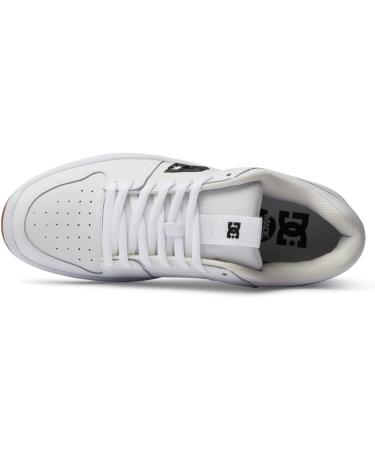 DC Shoes Men's Lynx Zero Leather Sneakers - White Gum - EU Size 44 | International Shipping Available - Buy Online on SooperMarket.com
