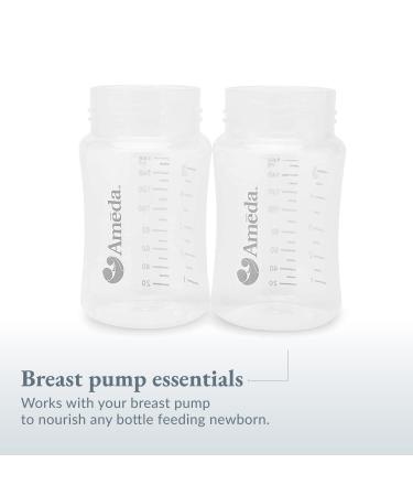 Ameda MYA Breast Pump Parts Replacement Bottles - 2 Count, Bottles ONLY - Buy Online on SooperMarket.com