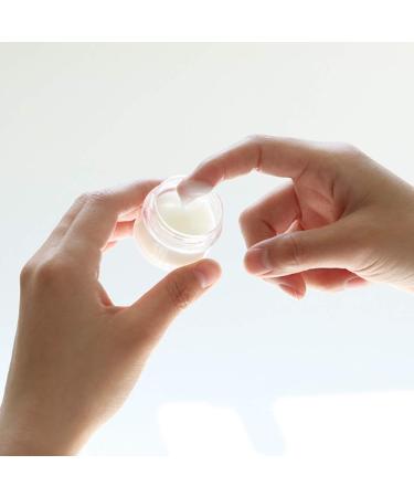 Liujzzi 20-Piece Travel Cosmetic Container Set | Glass Pots with Clear Lids for Creams Samples & Makeup Storage (5g 10g 15g 20g) - Buy Online on SooperMarket.com