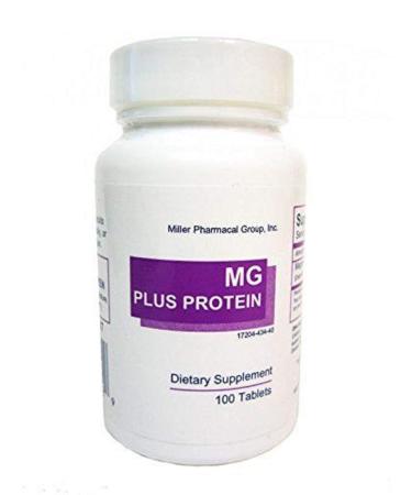 Miller Mg Plus Protein Magnesium 100 Count (Pack of 1)