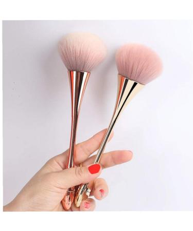 Professional Foundation Powder Makeup Brush - Synthetic Blending Brush with Metal Handle for Flawless Face Makeup - Buy Online on SooperMarket.com