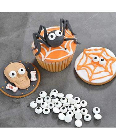 1 Bottle Candy Eyeballs Eyes Cake Cupcake Toppers Cookie Decorations Sweet Personalities Edible Candy For Christmas Cake Cupcakes Decoration(Small) - Buy Online on SooperMarket.com