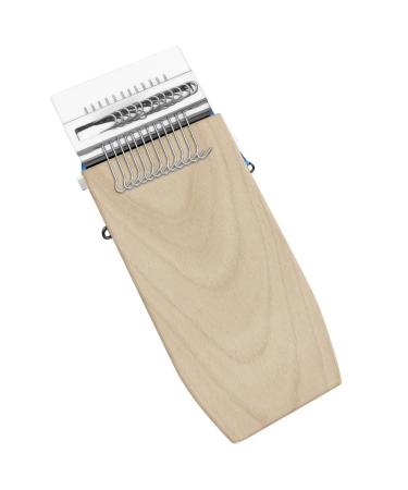 Nyidpsz Small Weaving Loom Kit with 14 Hooks Portable Mini Darning Loom Speedweve Type Weave Tool Beginners Quickly Mending Loom Machine DIY Weaving Repair Tool for Jeans Socks and Clothes