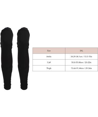 Knee High Compression Stockings 23-32 mmHg | Graduated Varicose Vein Support for Improved Circulation - Shop Internationally - Buy Online on SooperMarket.com
