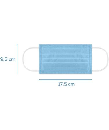 Buy Beurer MM 15 Type IIR Medical Face Masks - 3-Layer Protection Made in EU 20 Pieces | International Shipping Available - Buy Online on SooperMarket.com