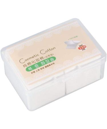 Premium Hypoallergenic Cotton Pads - 150 Make-Up Remover & Skin Care Fleece Pads Lint-Free International Shipping - Buy Online on SooperMarket.com