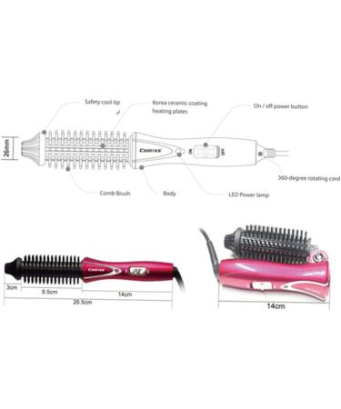 Beavorty Curling Iron for Short Hair | Ceramic Hair Crimper & Rollers | Electric Hair Curler - Best Hair Care for Travel - Buy Online on SooperMarket.com