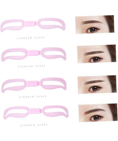 Beavorty 15 Sets Eyebrow Shaping Template Eyebrow Tracer Reusable Eyebrow Card Card Miss Eyelash - Buy Online on SooperMarket.com