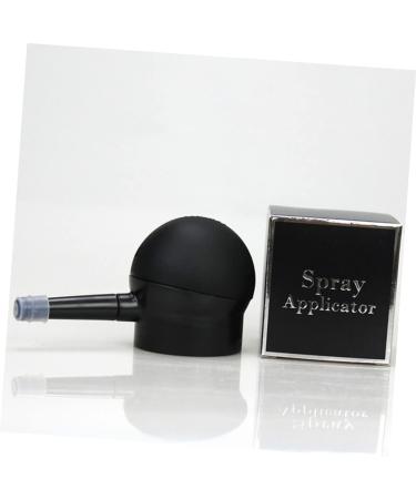 FOYTOKI 2 Pcs Silicone Nozzle Durable Sprayer Hair Colouring Powder Sprayer Spray Tool Plastic Abs Black - Buy Online on SooperMarket.com