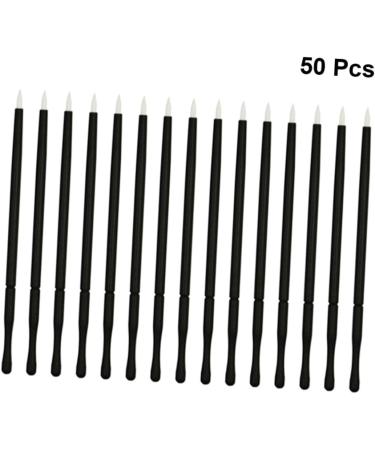 Healeved 50pcs Eye Makeup Tools Eyeliner Brush for Liner Eyeliner Applicator Makeup Eye Wands White - Buy Online on SooperMarket.com