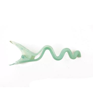 Buy 1pc Sky Blue Wave Hair Clip - 13cm Long Made in Germany | WeLoveBeads - International Shipping Available - Buy Online on SooperMarket.com