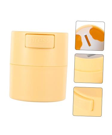 Balacoo Eyelash Glue Jar - Portable Lash Extension Tool Sealed Hard Plastic Makeup Container - 8.5x7cm - Perfect for Eyelash Extensions - Buy Online on SooperMarket.com