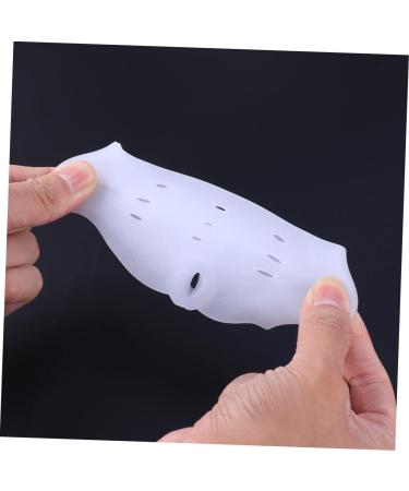 Healvian 2pcs Rubber Toe Spacers Set - Silicone Toe Stretcher & Separator for Bunions, Hammer Toe Straightener & Protector - Orthotic Toe Spreader Kit - Buy Online on SooperMarket.com