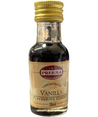 Preema | Vanilla Flavouring Essence 12X28ml X 12 Trays (144 Bottles) | Prefect For Baking | Halal | Premium Quality - Buy Online on SooperMarket.com
