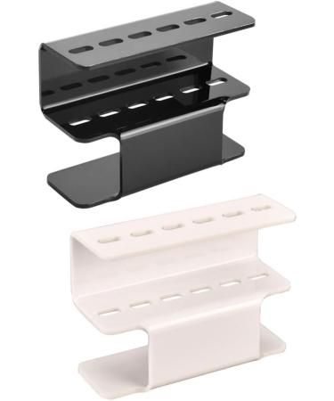 Tweezer stand Tweezer Stand 6 Holes Eyelash Tool Holder Acrylic Eyelashes Extension Supplies Display Black - Buy Online on SooperMarket.com