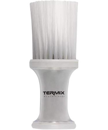 Termix Professional Talk Brush - Neck Cleaning Brush with Soft Fibers for Hairdressing Salons | Transparent & White Fiber Design - Buy Online on SooperMarket.com