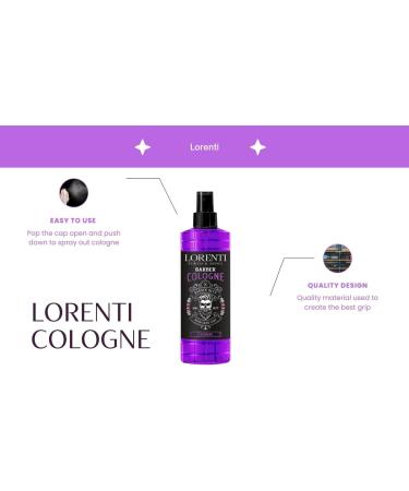 Lorenti Barber Aftershave Cologne 150ml | Men Aftershave Spray Long Last (Purple) - Buy Online on SooperMarket.com