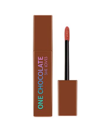 Colorfullavie 8 colors matte lipstick silk and waterproof non-sticky liquid lip gloss red lip gloss set nude lip gloss lip makeup