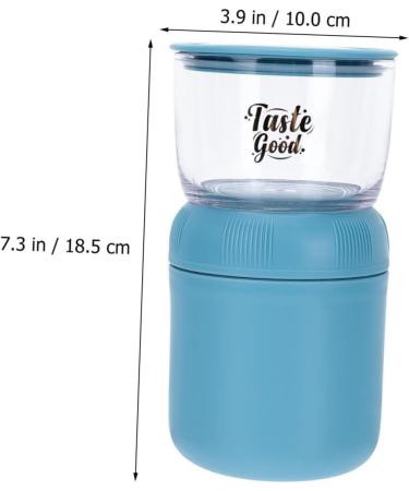 Alipis 2 Pcs Double Wall Cup Glass Coffee Mugs Double Layer Cup Soup Cup Picnic Food Jar Microwavable Coffee Mug Insulated Cup Stainless Steel Cup Red Milk Cup Student Portable - Buy Online on SooperMarket.com