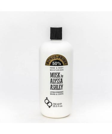 ALYSSA ASHLEY Musk Hand & Body Lotion 25.5 Oz - Hydrating Formula for Women - Buy Online on SooperMarket.com