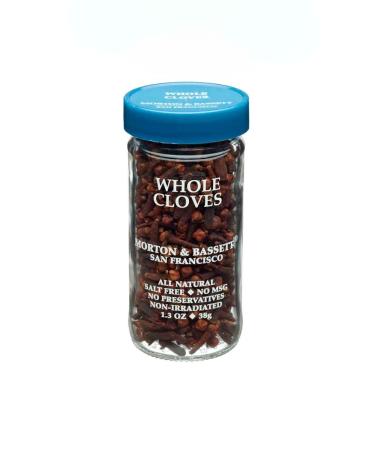 Morton & Bassett Whole Cloves, 1.3-Ounce jar