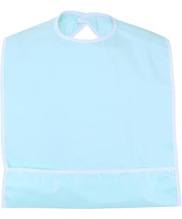 Adult Bibs Waterproof Adult Elder Mealtime Bib Clothes Clothing Protector Dining Aid a Perfect Item for the Adult and the Elder Who Lack Ability to Have Meal Reusable(Light green) - Buy Online on SooperMarket.com