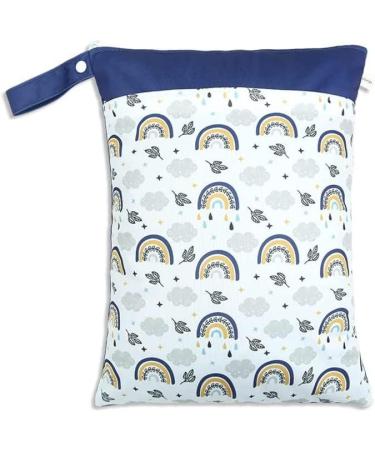 MUSLONG 3 Pack Reusable Diaper Bag Wetbags - Cloth Wet Bags for On-the-Go Baby Diapers & Accessories - Ideal for Travel & Dirty Clothes (Night) - Buy Online on SooperMarket.com