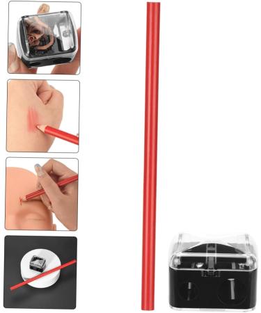 BELLIFFY 1 Set Eyebrow Pencil Eyebrow Pen Makeup Tools Positioning Pen Eyebrow Line Pen Red Wood 1 count (Pack of 1) Red - Buy Online on SooperMarket.com