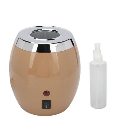 Massage Oil Heater Warmer with 360 Surround Heating 300ml Capacity Stylish and Modern Design Promotes Better Absorption and Skin Care Results Drip Proof Grooves Aluminum US Plug 100 120V