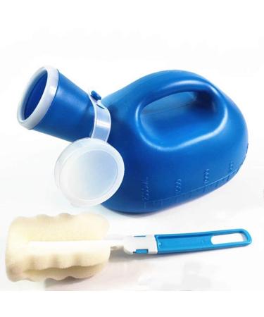Mobile Toilet Potty Pee Urine Bottle Urinal Portable Male with Sealing Cover Odor Resistant and Leak Proof - Buy Online on SooperMarket.com