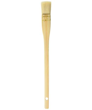da Vinci Varnish & Priming Series 11245 Professional Hake Brush  White Goat Hair with Plainwood Handle  Size 3 (11245-3)