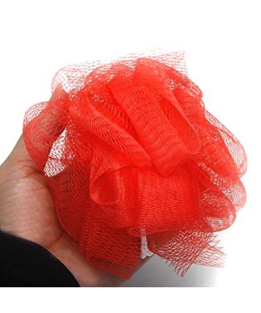 Bath Poufs Shower Sponge 10-Pack in Assorted Colors - Buy Online on SooperMarket.com