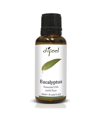 Difeel Essential Oils 100% Pure Eucalyptus Oil 1 ounce