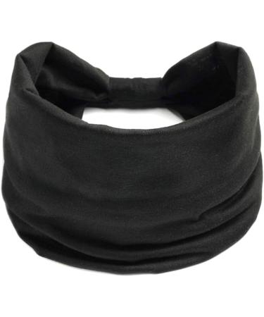 JSGHGDF Practical Headbands Woman Makeup and Washing Face Wide Headband Elastic Hairband for Woman Girls Skincare Headband Dark Grey - Buy Online on SooperMarket.com