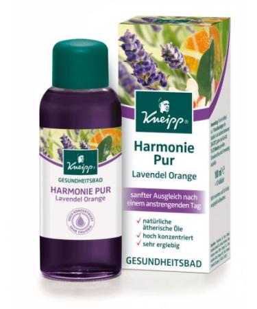 Kneipp Health Bath Harmonie Pur Lavender & Orange 100 ml