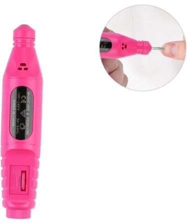 POPETPOP Portable Nail Drill Nail File Drill Portable Nail Polishing Machine Nail Drill Machine Professional Acrylic Gel Tool Acrylic Nails Tools Nails Gel Electric Tools Sander Manicure 13.8*2.8cm Rosy - Buy Online on SooperMarket.com