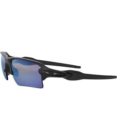 Oakley Men's Oo9188 Flak 2.0 XL Matte Black Sunglasses | Prizm Deep H2O Polarized - Buy Online on SooperMarket.com