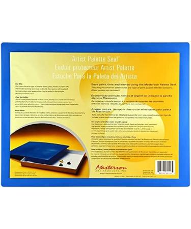 Masterson Sta-Wet Paint Palette 16x12 with Airtight Lid - Keeps Oil Based Paint Fresh for Days | Artist Palette Seal Box for Best Results - Buy Online on SooperMarket.com