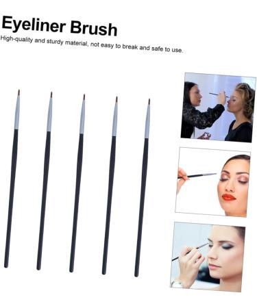 NOLITOY 5pcs Fine Eyeliner Brush Eyeshadow Cosmetic Eye Wands Makeup Tool Eyeliner Applicator - Buy Online on SooperMarket.com